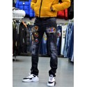 Jean ZOOM FLIGHT noir patch