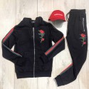 Ensemble ZOOM FLIGHT noir fleur