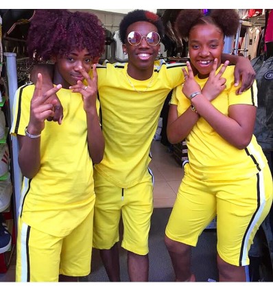 Ensemble ZOOM FLIGHT jaune